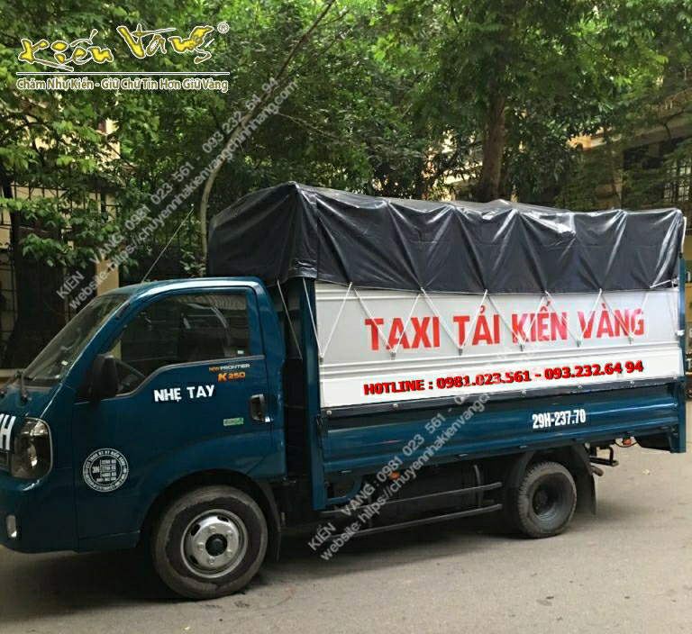 Lưu ý khi thuê xe taxi tải Kiến Vàng